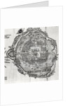 Map of Tenochtitlan from 'Praeclara Ferdinandi Cortesii de Nova Maris Oceani Hispania Narrati' by German School