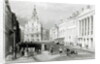 State Street, Boston,engraved by S.Lacey by William Henry Bartlett