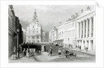 State Street, Boston,engraved by S.Lacey by William Henry Bartlett