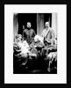 Queen Victoria, Tsar Nicholas II, Tsarina Alexandra Fyodorovna, her daughter Olga Nikolaevna and Albert, Prince of Wales by English Photographer