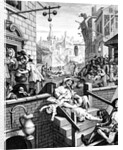 Gin Lane, 1751 by William Hogarth