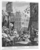 Beer Street, 1751 by William Hogarth