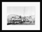 Custom House and St. Vincent's Wharf, Trinidad by Jean-Michel Cazabon