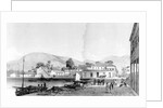 Custom House and St. Vincent's Wharf, Trinidad by Jean-Michel Cazabon