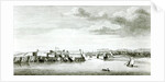 A Prospect of the Moro Castle and City of Havana from the sea by English School
