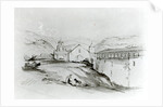 The Church of San Francisco, Valparaiso, 1834 by Conrad Martens