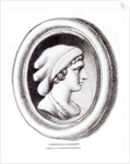 Portrait of Sappho by Thomas Worlidge