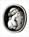 Portrait of Sappho by Thomas Worlidge