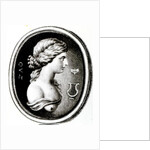 Portrait of Sappho by Thomas Worlidge