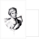 Portrait of Sappho by J.F. Cazenave