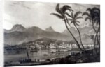 Port Louis from 'Views in the Mauritius' by T.Bradshaw by T. Bradshaw