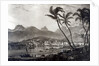 Port Louis from 'Views in the Mauritius' by T.Bradshaw by T. Bradshaw