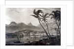 Port Louis from 'Views in the Mauritius' by T.Bradshaw by T. Bradshaw