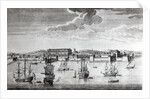 Bombay on the Malabar coast belonging to the East India Company of England, 1754 by Jan van Ryne