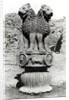 Lion capital from the Pillar of Emperor Ashoka, 273-236 BC by Indian school
