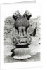 Lion capital from the Pillar of Emperor Ashoka, 273-236 BC by Indian school
