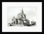 North Eastern view of Gaudapalen Temple at Pagan by Henry Yule