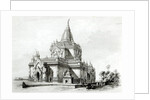 North Eastern view of Gaudapalen Temple at Pagan by Henry Yule