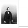 Benjamin Disraeli,engraved by D.J.Pound from a photograph by John Jabez Edwin Paisley Mayall