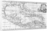 Map of the West Indies, Florida and South America by English School