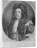 Portrait of Sidney Godolphin 1st Earl of Godolphin engraved and published by John Smith 1707 by Godfrey Kneller