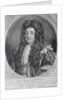 Portrait of Sidney Godolphin 1st Earl of Godolphin engraved and published by John Smith 1707 by Godfrey Kneller