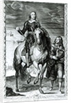 Equestrian Portrait of Oliver Cromwell by English School