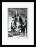 Equestrian Portrait of Oliver Cromwell by English School