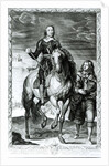 Equestrian Portrait of Oliver Cromwell by English School