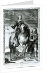 Equestrian Portrait of Oliver Cromwell by English School