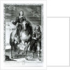 Equestrian Portrait of Oliver Cromwell by English School