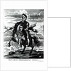 Equestrian portrait of Oliver Cromwell by English School