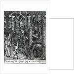 Oliver Cromwell Lying in State, c.1658 by English School