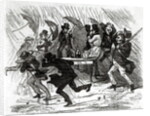 Going Around the Horn, 1849 by American School
