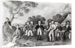 The Surrender of General Burgoyne Saratoga, New York, 17th October 1777 by American School
