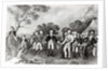 The Surrender of General Burgoyne Saratoga, New York, 17th October 1777 by American School