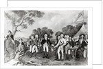 The Surrender of General Burgoyne Saratoga, New York, 17th October 1777 by American School