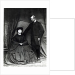 Princess Alice and Prince Ludwig of Hesse, 1860 by English Photographer