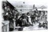 Football in the Jews' Market, St. Petersburg by English School