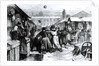 Football in the Jews' Market, St. Petersburg by English School