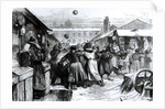 Football in the Jews' Market, St. Petersburg by English School