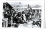 Football in the Jews' Market, St. Petersburg by English School