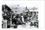 Football in the Jews' Market, St. Petersburg by English School