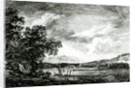 View of Hudson's River of Pakepsey by Paul Sandby