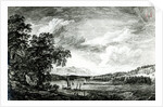 View of Hudson's River of Pakepsey by Paul Sandby