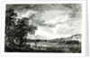 View of Hudson's River of Pakepsey by Paul Sandby