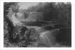 Trenton High Falls, 1838 by William Henry (after) Bartlett