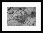 Plan of Boston, New England, 1739 by American School