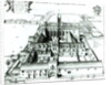 Winchester College, 1675 by David (after) Loggan