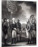 Surrender of Lord Cornwallis at Yorktown, 1781 by English School
